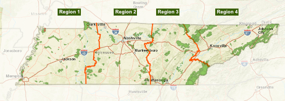 Catoosa WMA Tennessee Interactive Map